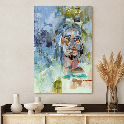 Christ In Gethsemane Canvas Wall Art - Jesus Picture - Jesus Portrait Canvas