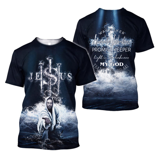 Christ Jesus Shirts - Christian 3d Shirts For Men Women