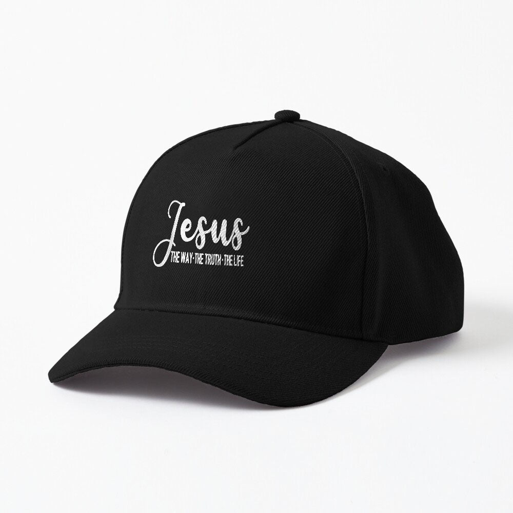 Christ Jesus The Way The Truth Life Blessed Christians Cap