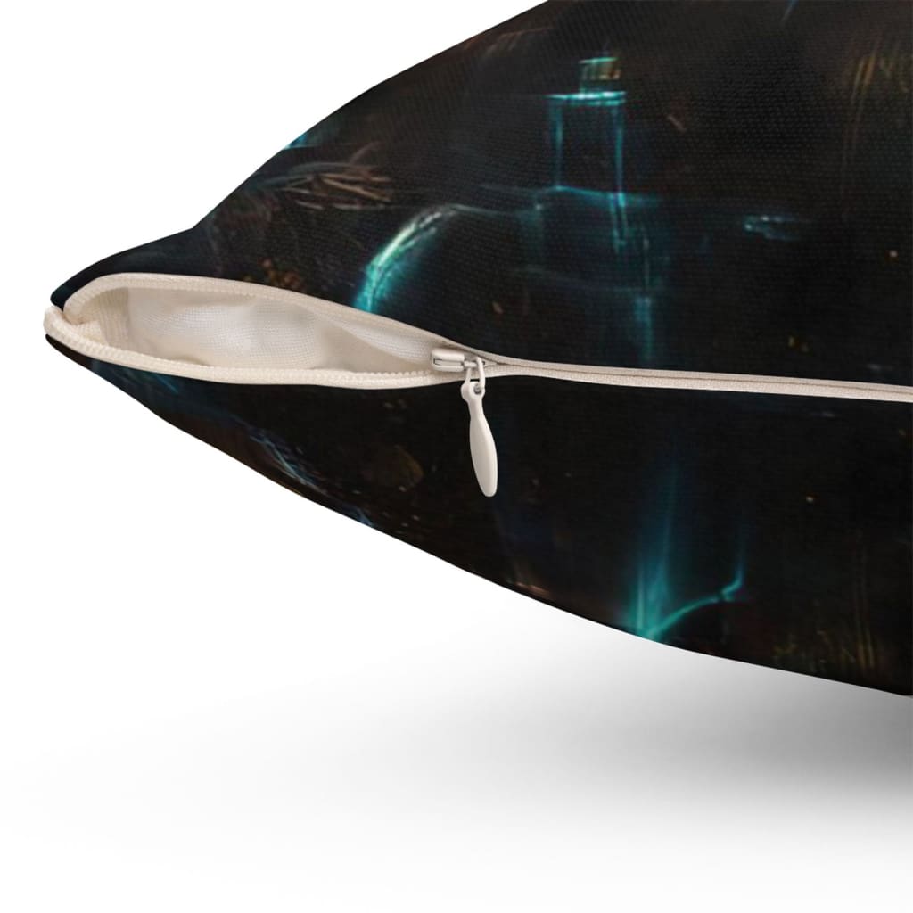 Christ On The Cross On Hill Christian Pillow