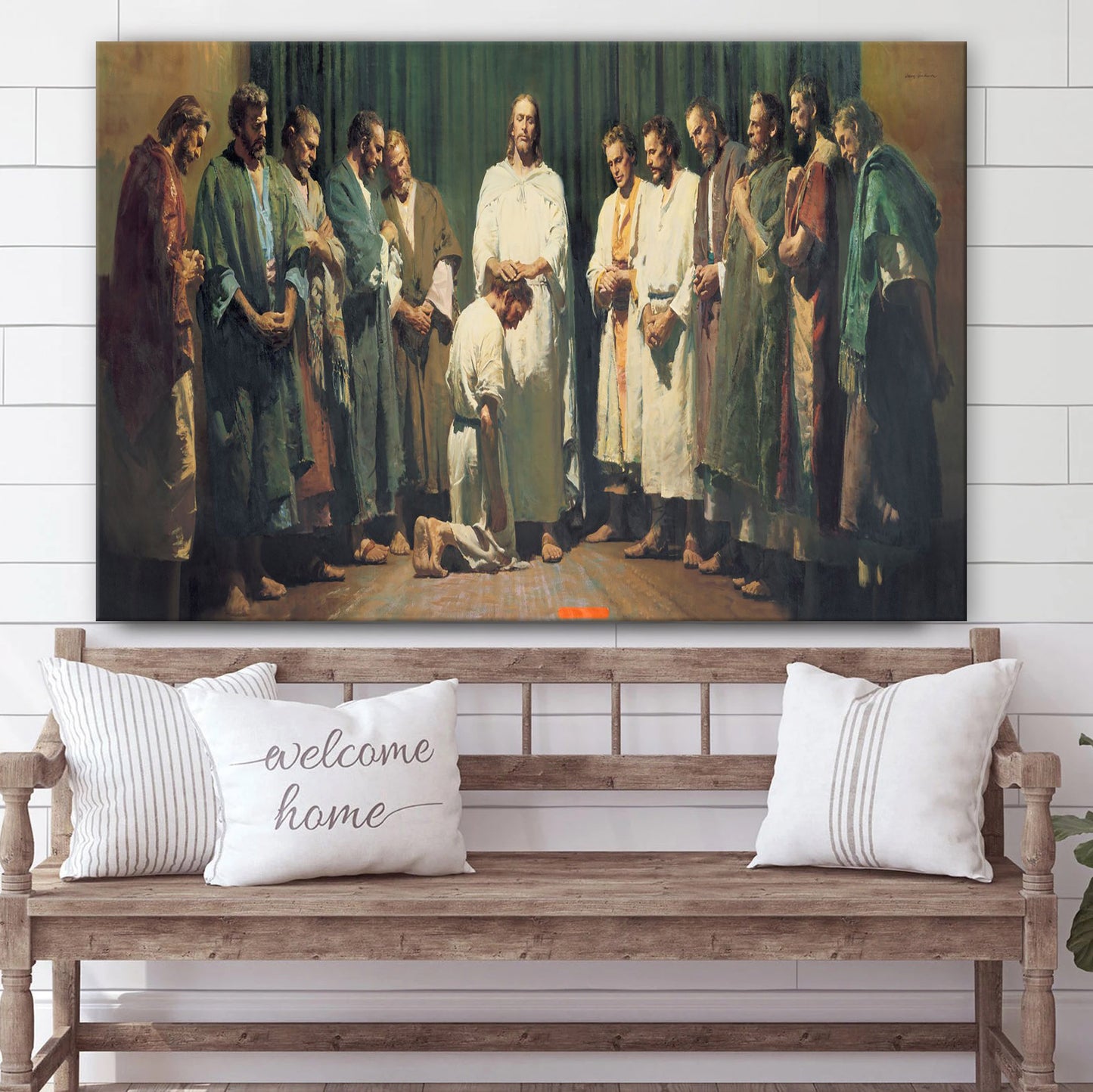 Christ Ordaining The Apostles Canvas Wall Art - Christian Canvas Pictures - Religious Canvas Wall Art