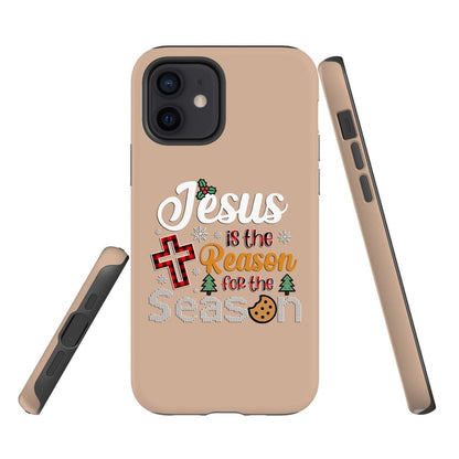 Christian Christmas Phone Case Jesus Is The Reason For The Season - Bible Verse Phone Cases Samsung