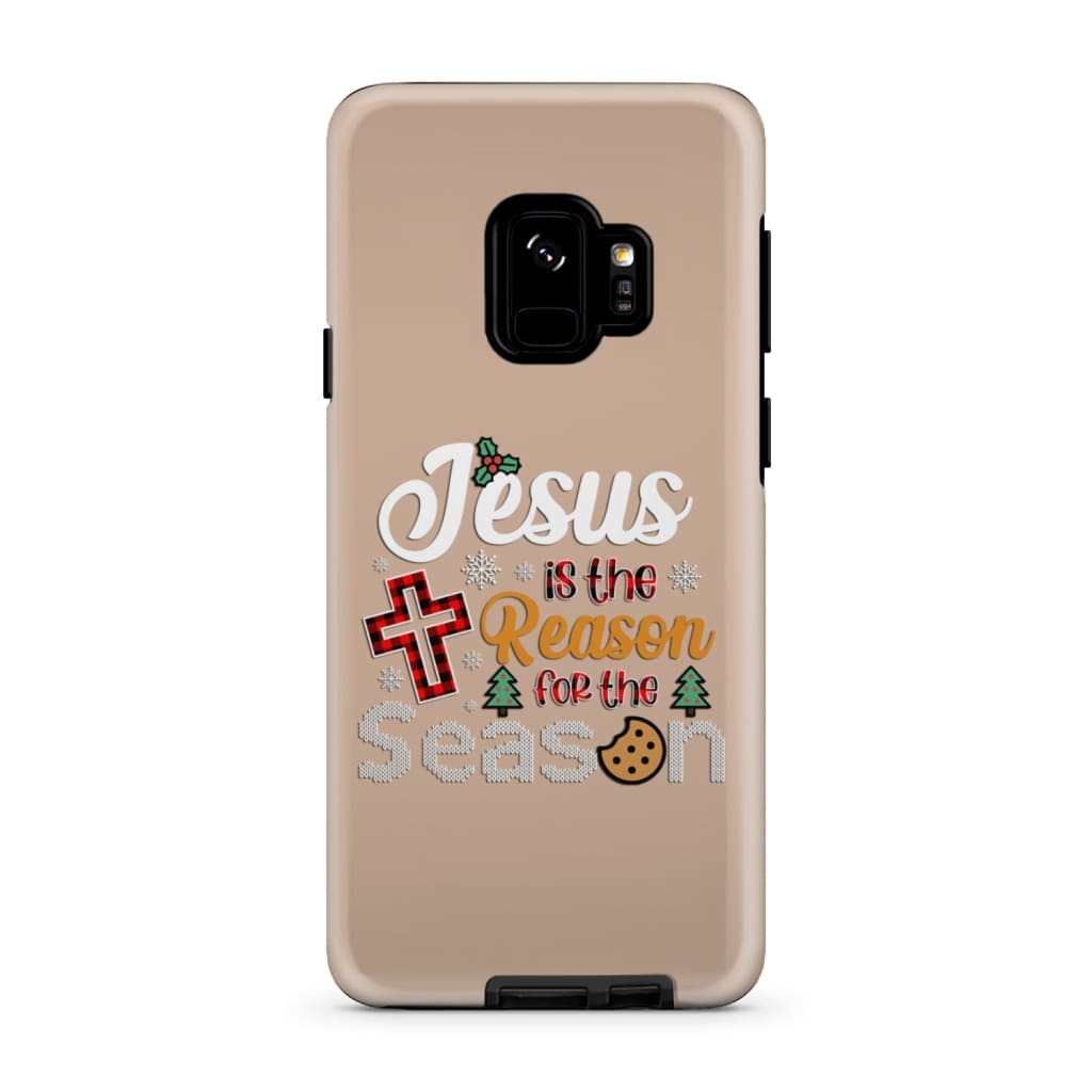 Christian Christmas Phone Case Jesus Is The Reason For The Season - Bible Verse Phone Cases Samsung