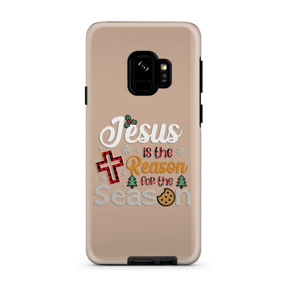 Christian Christmas Phone Case Jesus Is The Reason For The Season - Bible Verse Phone Cases Samsung
