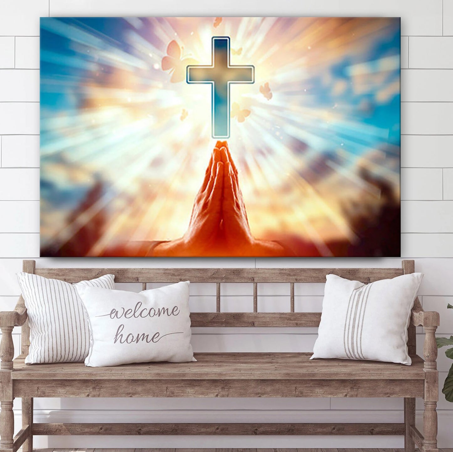 Christian Confession Jesus Christ Church Art Canvas Wall - Canvas Picture - Jesus Canvas Pictures - Christian Wall Art