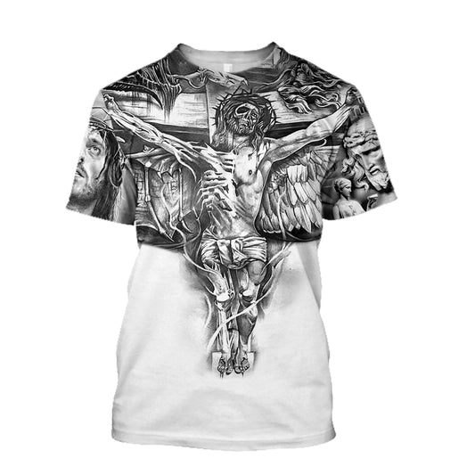 Christian Jesus Shirts - Christian 3d Shirts For Men Women