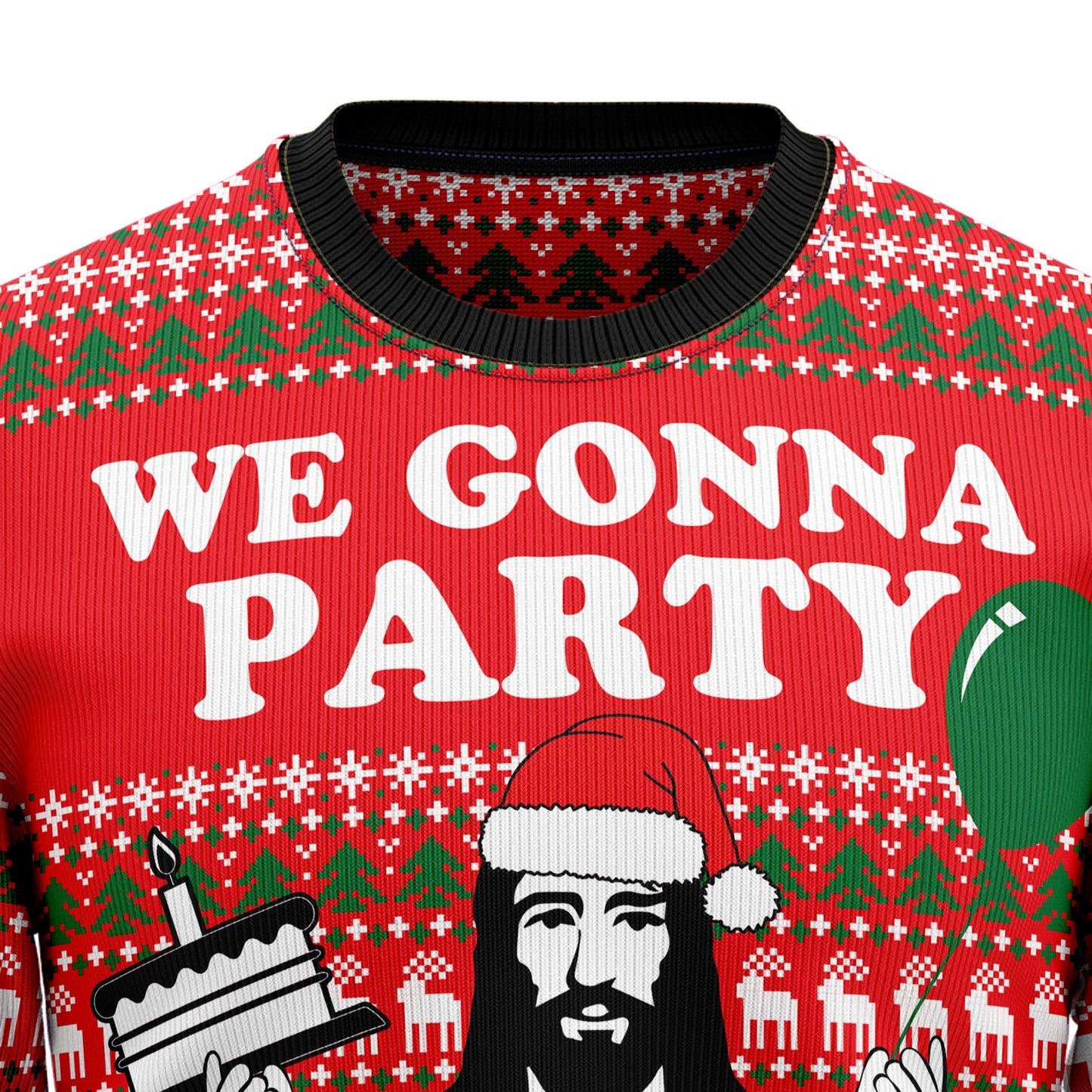 Christian Party Ugly Christmas Sweater - Xmas Gifts For Him Or Her - Christmas Gift For Friends - Best Gift For Christian