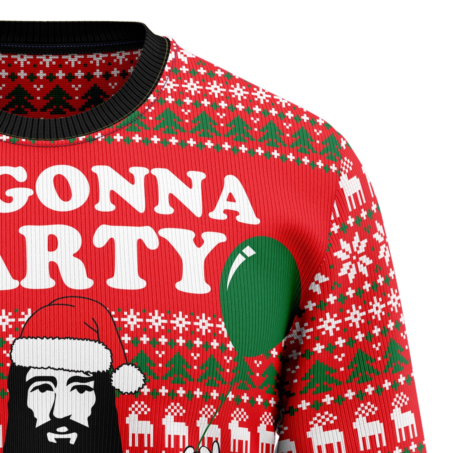 Christian Party Ugly Christmas Sweater - Xmas Gifts For Him Or Her - Christmas Gift For Friends - Best Gift For Christian