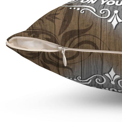 Christian Pillow Nothing Is Impossible When You Have God On Your Side