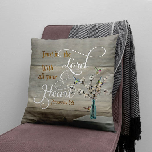 Christian Pillows Proverbs 35 Dragonfly Bible Verse Pillow