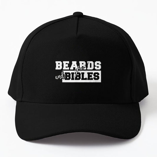 Christian Shirts Beards And Bibles Cross Faith Jesus Cap