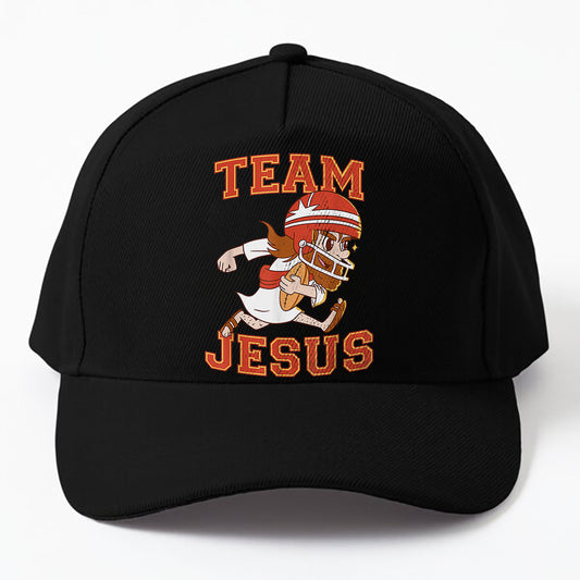 Christian Team Jesus Football Lover Faith Hope Christmas Cap
