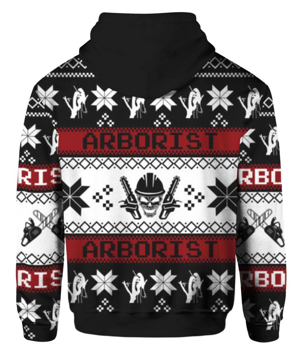 Christmas Arborist All Over Print 3D Hoodie For Men And Women, Christmas Gift, Warm Winter Clothes, Best Outfit Christmas