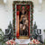 Christmas Door Cover Happy Family Camel - Christmas Door Cover