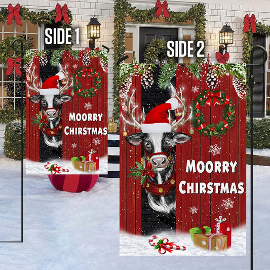 Christmas Farm Door Cover And Banner Home Decor Moorry Christmas - Christmas Outdoor Decoration