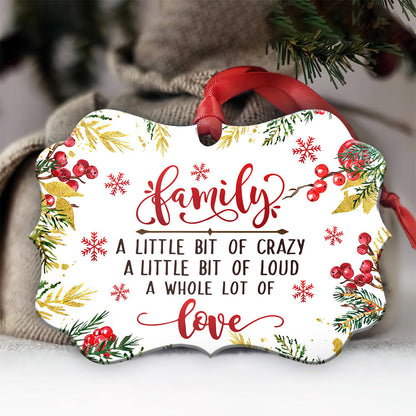 Christmas Gift Family A Whole Lot Of Love Ornament - Christmas Ornament - Ciaocustom
