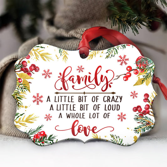 Christmas Gift Family A Whole Lot Of Love Ornament - Christmas Ornament - Ciaocustom