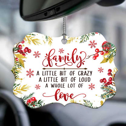 Christmas Gift Family A Whole Lot Of Love Ornament - Christmas Ornament - Ciaocustom