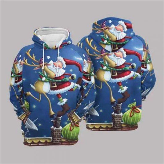 Christmas Multicolor Fashion All Over Print 3D Hoodie For Men And Women, Christmas Gift, Warm Winter Clothes, Best Outfit Christmas