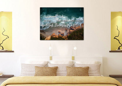 Cliffs Thankful, Grateful & Blessed Wall Art - Christian Canvas Wall Art