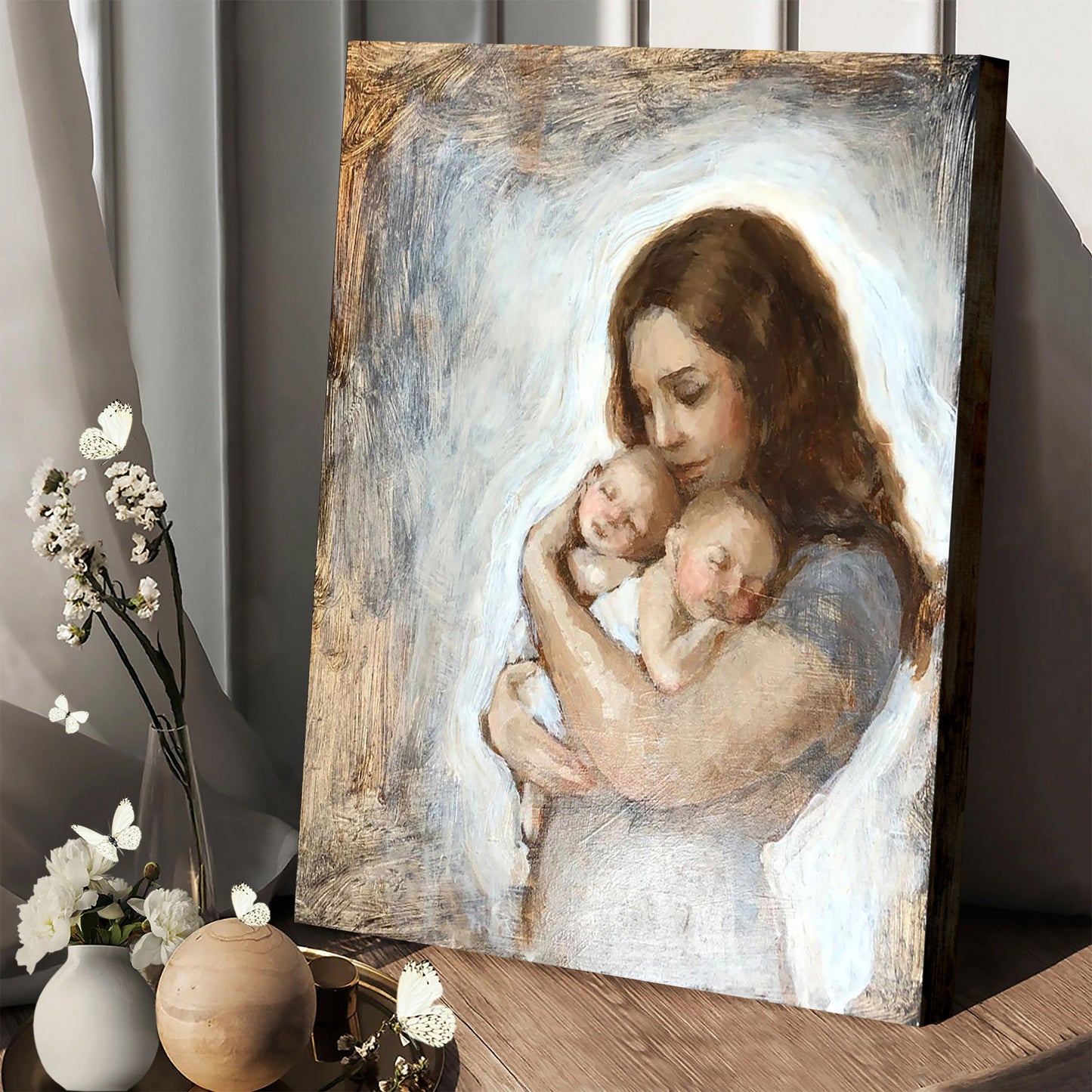 Close To My Heart Canvas Wall Art - Gift For Mom