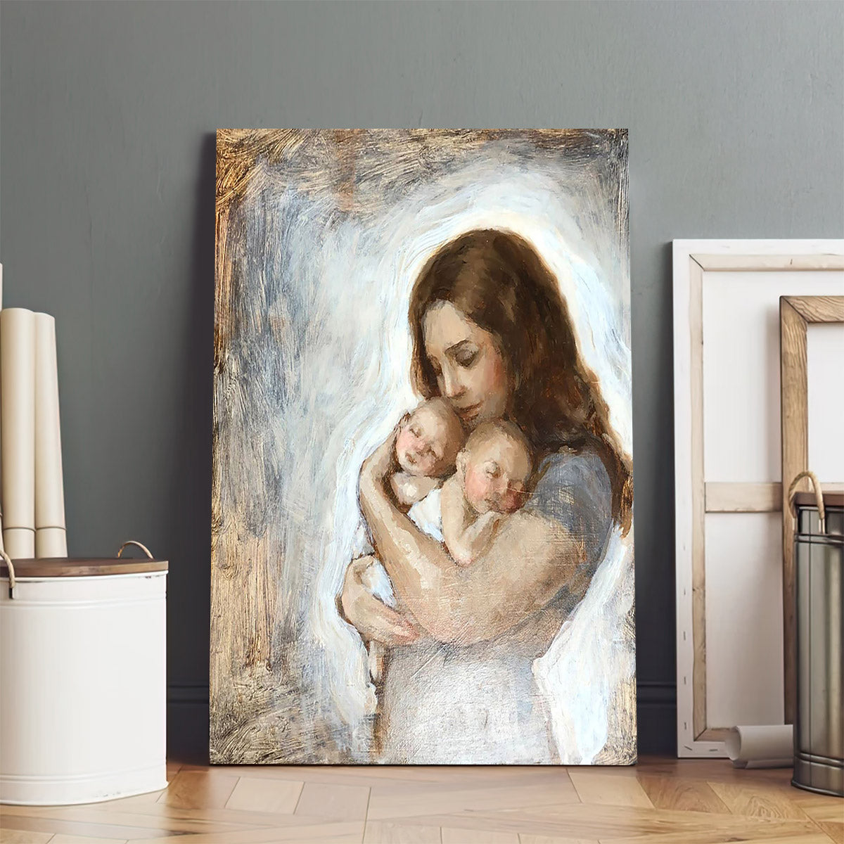 Close To My Heart Canvas Wall Art - Gift For Mom