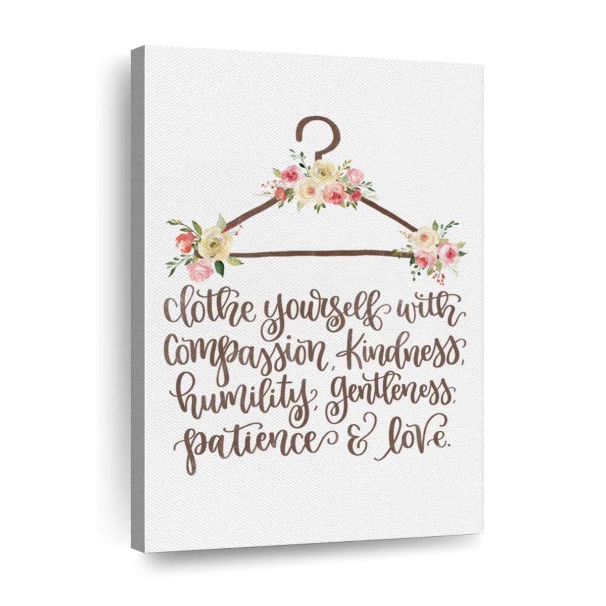Clothe Yourself I Canvas Wall Art - Christian Wall Decor Art - Religious Wall Decor