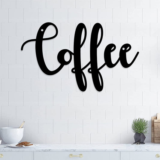 Coffee Metal Sign - Coffee Metal Wall Art - Home Decor