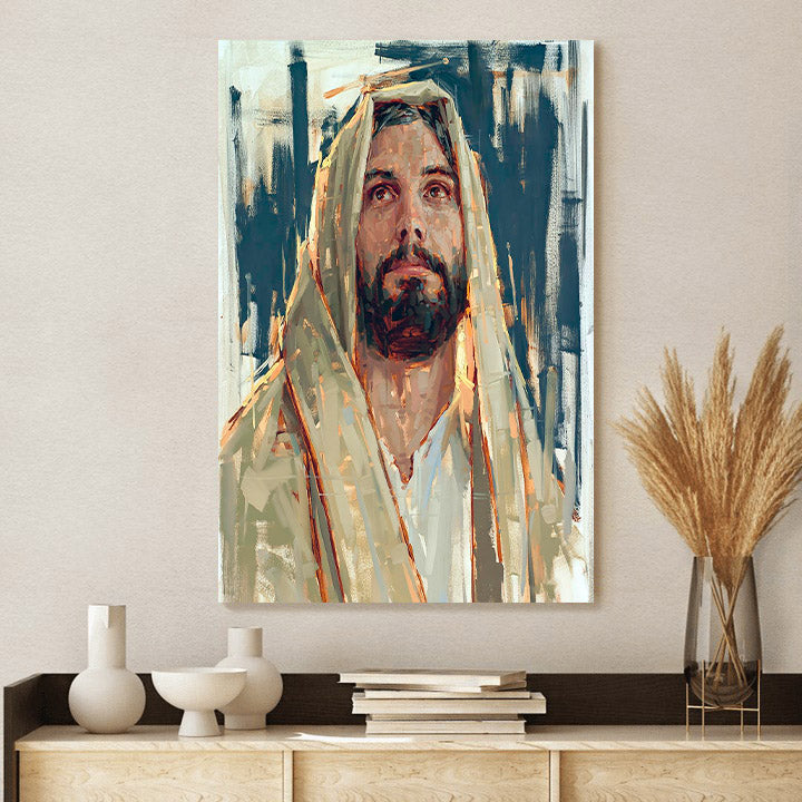 Colors Of Redemption Canvas Wall Art - Jesus Picture - Jesus Portrait Canvas
