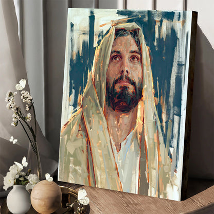 Colors Of Redemption Canvas Wall Art - Jesus Picture - Jesus Portrait Canvas