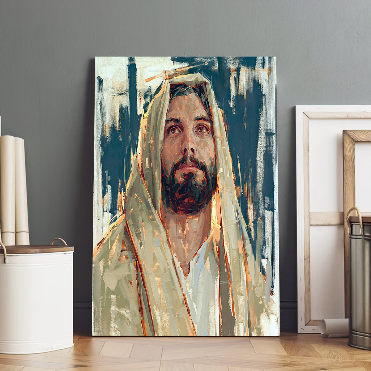 Colors Of Redemption Canvas Wall Art - Jesus Picture - Jesus Portrait Canvas