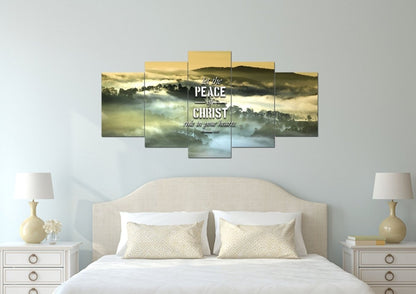 Colossians 313 Wall Art Canvas Print - Christian Canvas Wall Art