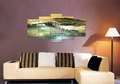 Colossians 313 Wall Art Canvas Print - Christian Canvas Wall Art