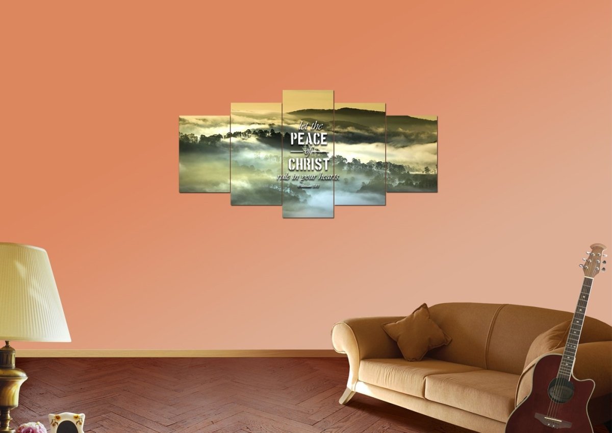 Colossians 313 Wall Art Canvas Print - Christian Canvas Wall Art