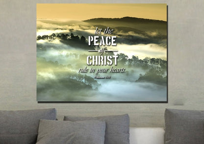 Colossians 313 Wall Art Canvas Print - Christian Canvas Wall Art