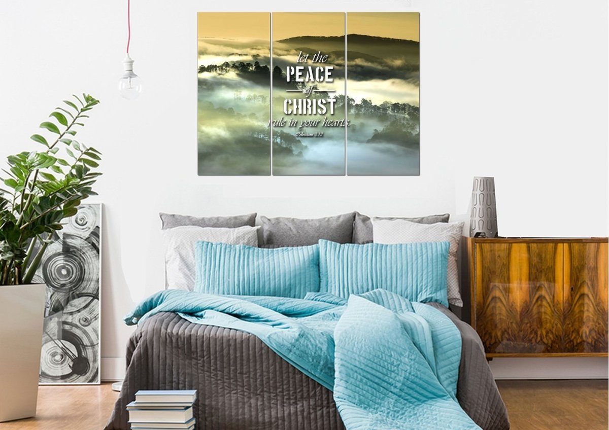 Colossians 313 Wall Art Canvas Print - Christian Canvas Wall Art