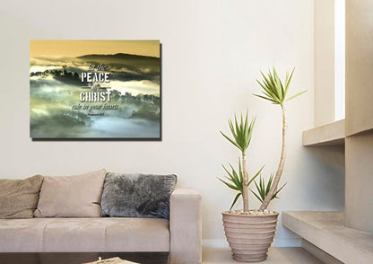 Colossians 313 Wall Art Canvas Print - Christian Canvas Wall Art