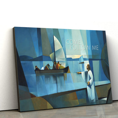Come, Follow Me Canvas Picture - Jesus Canvas Wall Art - Christian Wall Art