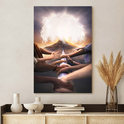 Common Thread Canvas Pictures - Jesus Christ Canvas Art - Christian Wall Art
