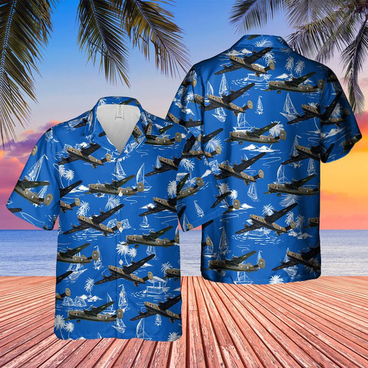 Consolidated B-24 Liberator Diamond Lil Hawaiian Shirt - Beachwear For Men - Best Hawaiian Shirts