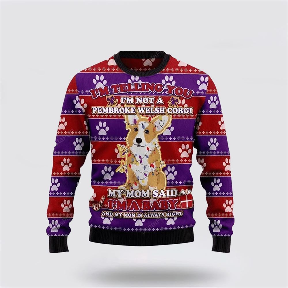 Corgi Dog Ugly Christmas Sweater For Men And Women, Gift For Christmas, Best Winter Christmas Outfit