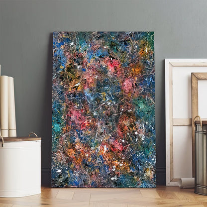 Cosmic Healing Painting Galaxy Painting Canvas Wall Art - Canvas Wall Decor - Home Decor Living Room
