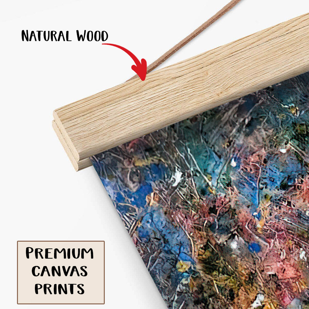 Cosmic Healing Painting Galaxy Painting Hanging Canvas Wall Art - Canvas Wall Decor - Home Decor Living Room