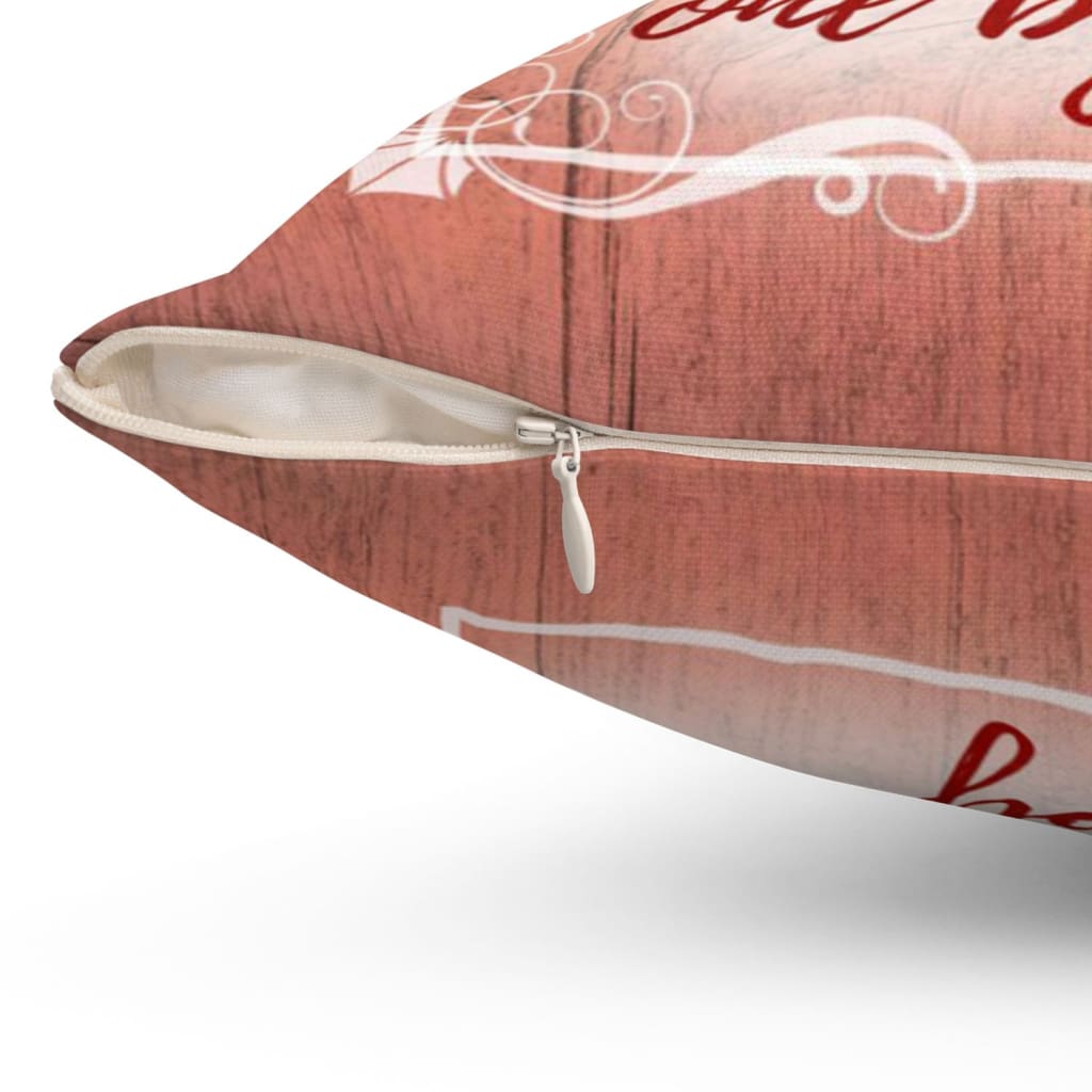 Count Your Blessings Name Them One By One Christian Pillow