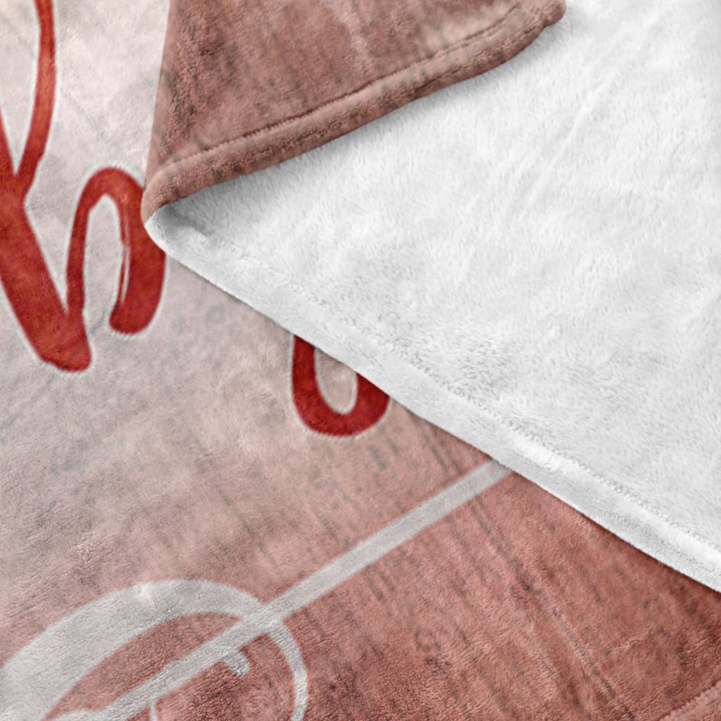 Count Your Blessings Name Them One By One Fleece Blanket - Christian Blanket - Bible Verse Blanket