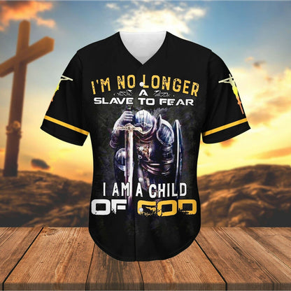 Cross Angel Wings Baseball Jersey - Child Of God Custom Baseball Jersey Shirt For Men Women