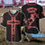 Cross, Bull Riding Baseball Jersey - Bull Riding On Faith Custom Baseball Jersey Shirt