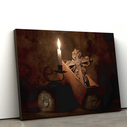 Cross Canvas Pictures - Jesus Canvas Pictures - Christian Wall Art