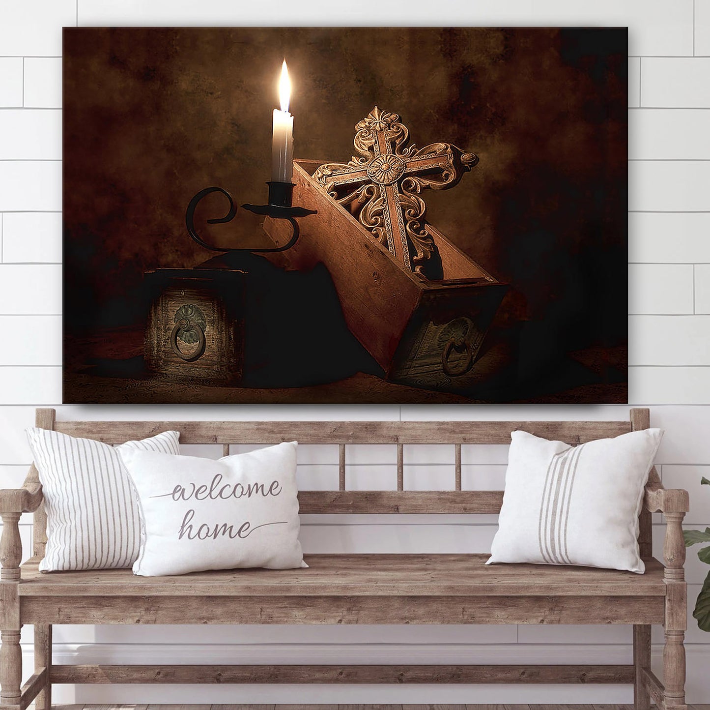 Cross Canvas Pictures - Jesus Canvas Pictures - Christian Wall Art
