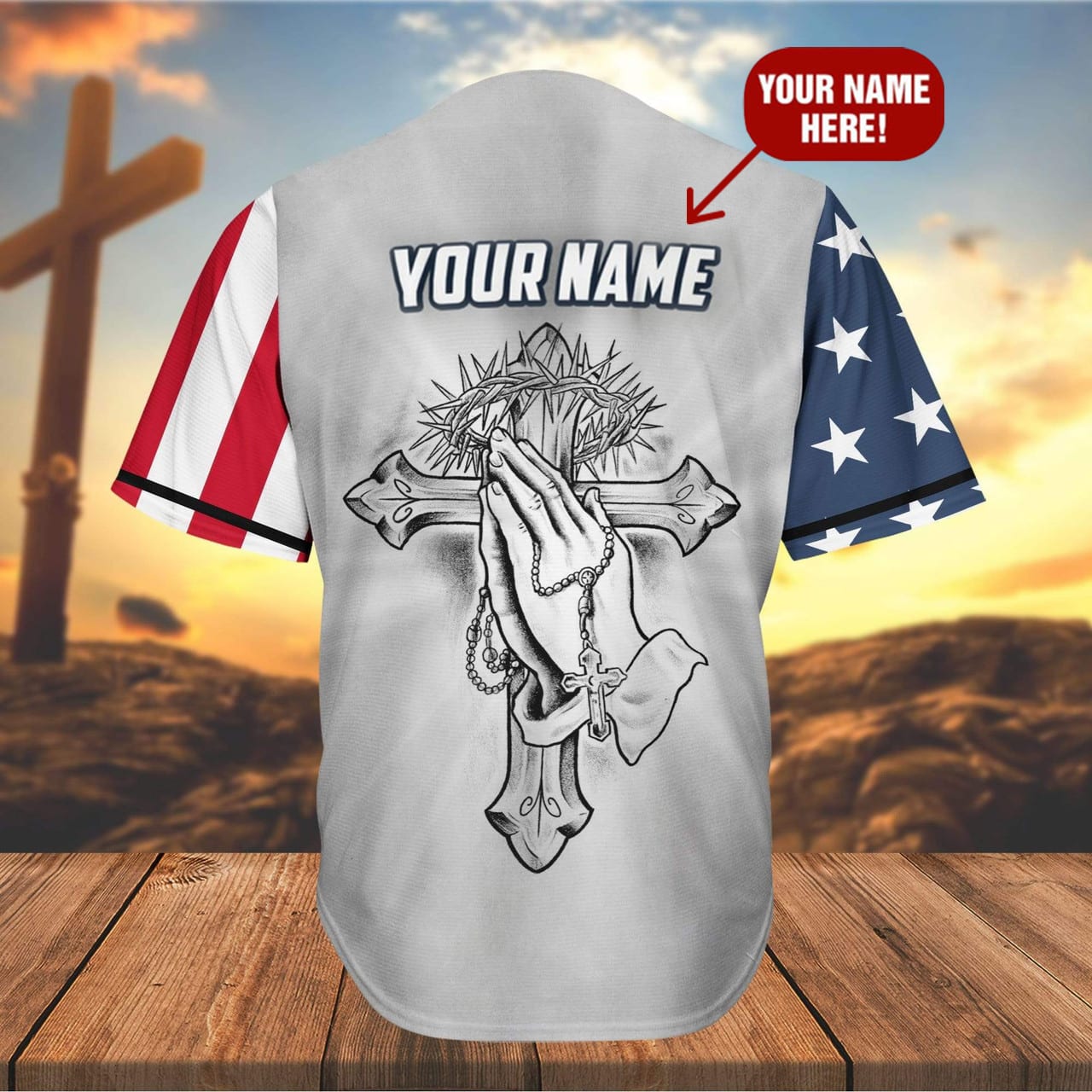 Cross, Christ, Pray Baseball Jersey - The Savior Custom Baseball Jersey Shirt For Men Women